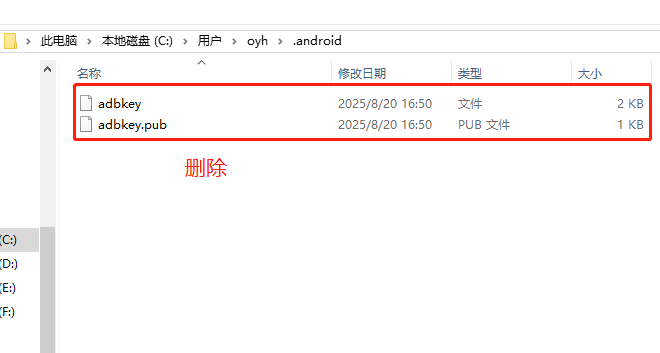 删除